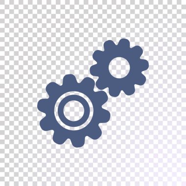 Gears'ı resimde saydam arka plan üzerinde.