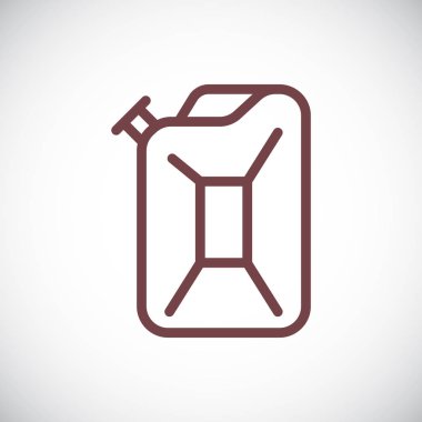 Benzin bidon simgesi