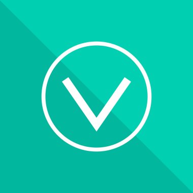 turda yeşil zemin üzerine ok