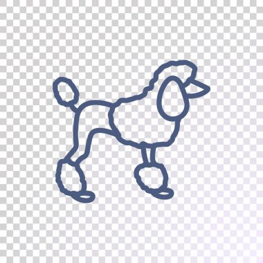 sevimli köpek kutsal kişilerin resmi, vektör çizim