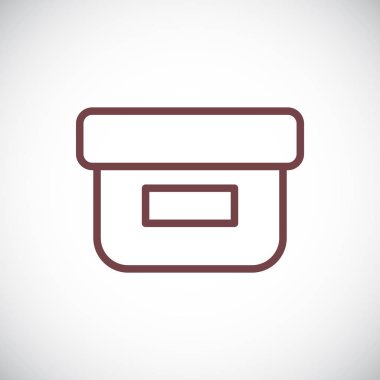 vektör çizim tasarım içki simgesinin