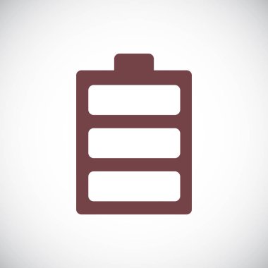 Pil sembolü vektör çizim 