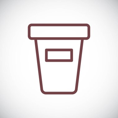 vektör çizim tasarım içki simgesinin