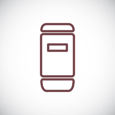 vektör çizim tasarım içki simgesinin