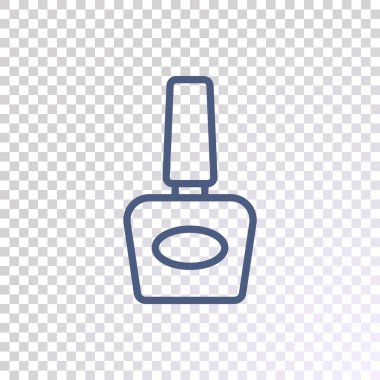 kozmetik şişe kutsal kişilerin resmi, vektör çizim 