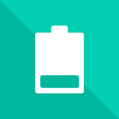 Pil sembolü vektör çizim 