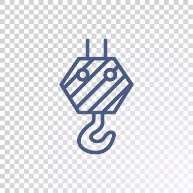 İnşaat renk vektör simgesi