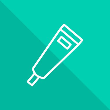 Macunu, satırı simgesi turuncu ile çapraz kare üzerinde