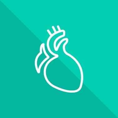 Tıp renk vektör simgesi