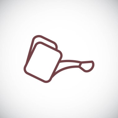 vektör çizim tasarım kova simgesinin