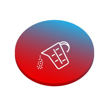 vektör çizim tasarım mutfak eşyaları simgesinin