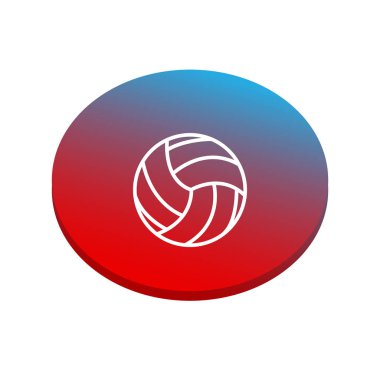 vektör çizim tasarım topu simgesinin