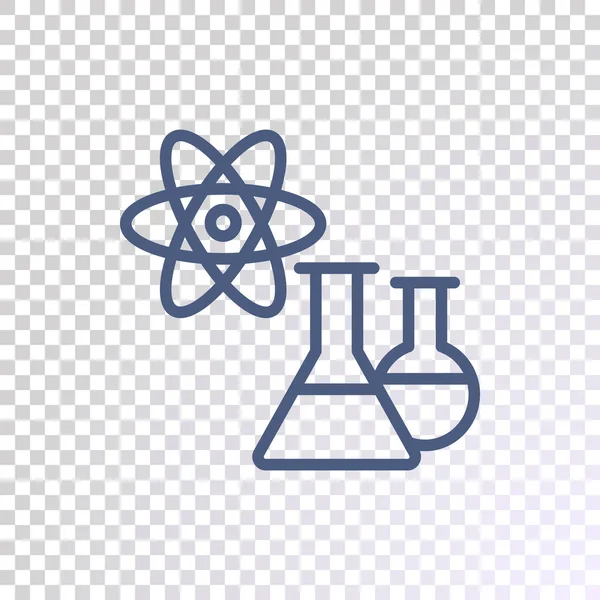 Chemistry web icon — Stock Vector