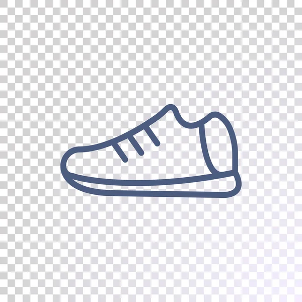Farbe Schuh Vektor Symbol — Stockvektor