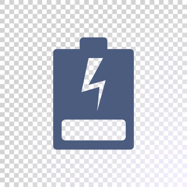 バッテリー シンボル ベクトル図 — ストックベクタ