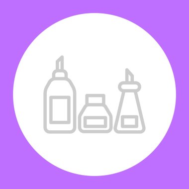 mutfak şişeler, konteyner simgesi