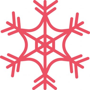 kar tanesi web simge vektör çizim 