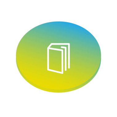 eğitim web simgesi, vektör çizim 