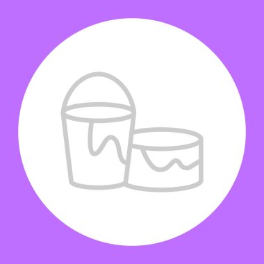 boya web simge vektör çizim 