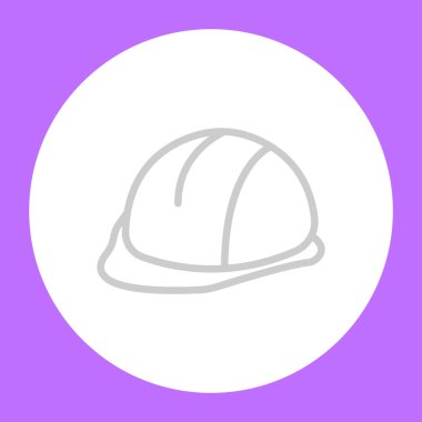 kask web simge vektör çizim 