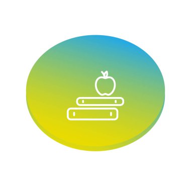 eğitim web simgesi, vektör çizim 