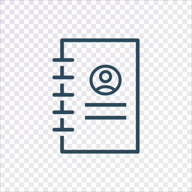 kişi, adres defteri simgesi