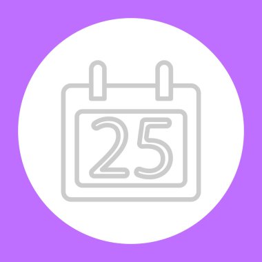 Takvim web simge vektör çizim 