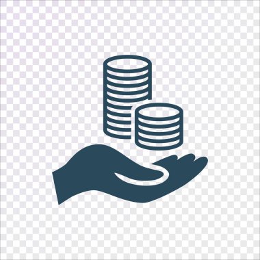 para kavramı simgesi, vektör illüstrasyonu