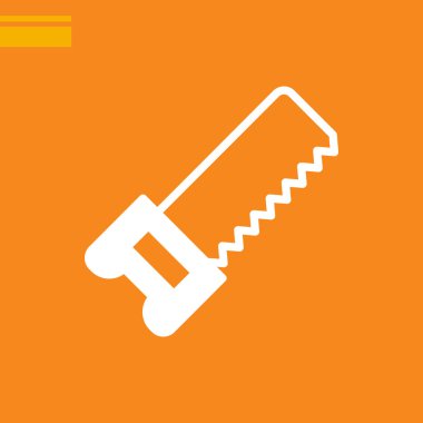 Gördüm, satırı simgesi, vektör çizim