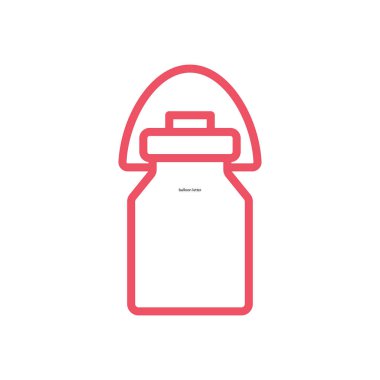 süt teneke kutu simgesi. vektör çizim