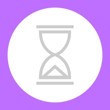 kum cam düz kutsal kişilerin resmi, vektör çizim