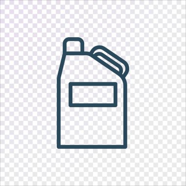 Bidon petrol simgesiyle