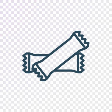 Polietilen paket simgesi