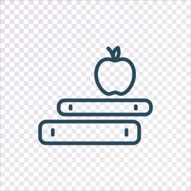 eğitim web simgesi, vektör çizim 