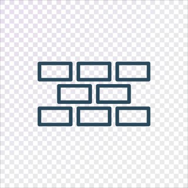  Duvar web simge vektör çizim 