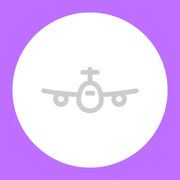 Icône Plane Illustration Vectorielle — Image vectorielle