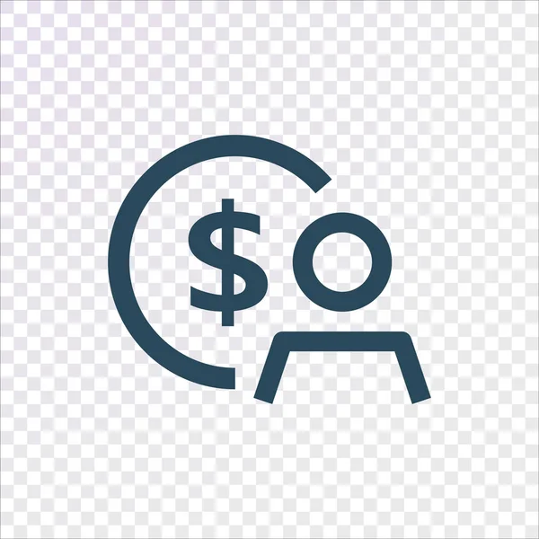 Geld Konzept Symbol Vektorillustration — Stockvektor