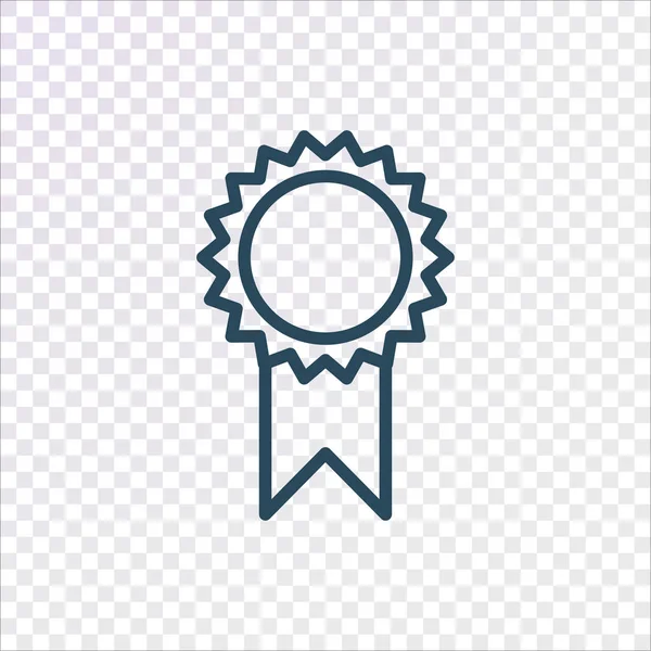 Winner Medal Icon Vector Illustration — Stock Vector