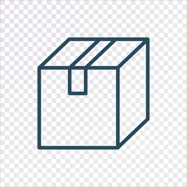 Leveransbox ikon — Stock vektor