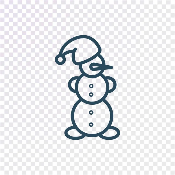 雪人网站图标矢量插图 — 图库矢量图片
