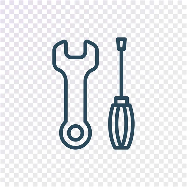 Tools Web Icon Vector Illustration — Stock Vector