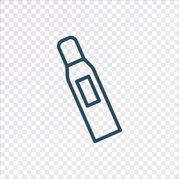Пластикова пляшка значок — стоковий вектор