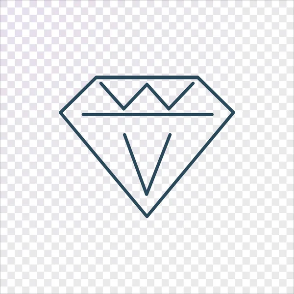 Diamante Gemma Preziosa Illustrazione Vettoriale — Vettoriale Stock