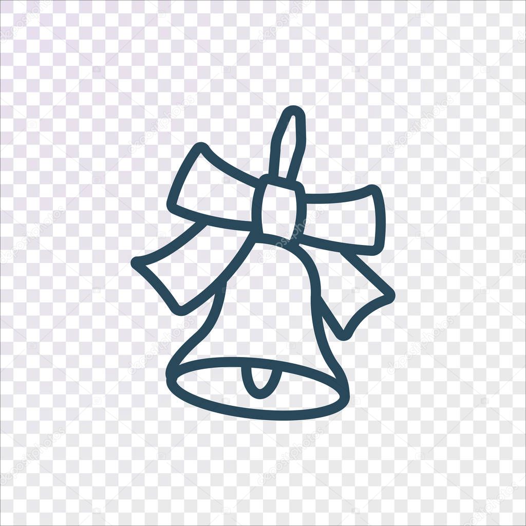 vector illustration of School bell