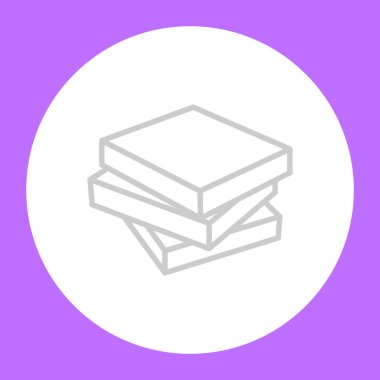 eğitim web simgesi, vektör çizim 