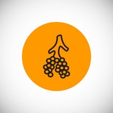 alveoller düz simgesi, vektör, illüstrasyon