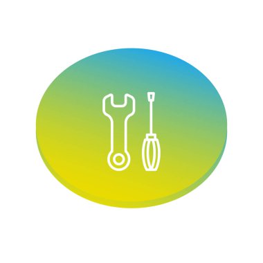 Araçlar web simge vektör çizim 