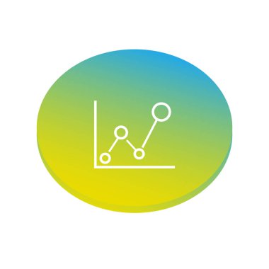 Beyaz arka planda sarı ve mavi daire daireler ile diyagram