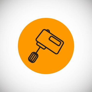 düz kutsal kişilerin resmi, vektör çizim fırçalamak