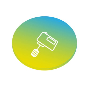 düz kutsal kişilerin resmi, vektör çizim fırçalamak